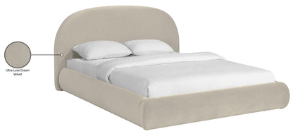 Celine - Upholstered Bed - Cream
