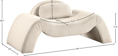 Austin - Corduroy Accent Chair