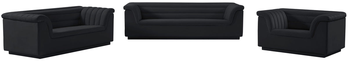 Cascade - Velvet Loveseat