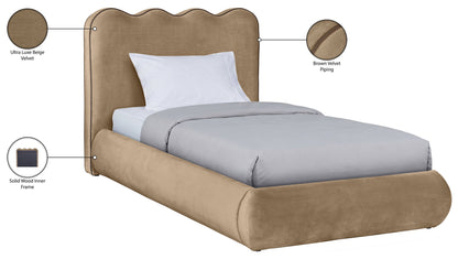 Tempo - Velvet Upholstered Bed