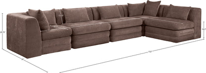 Stellar - 5 Piece Upholstered Modular Sectional