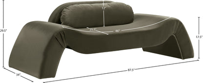 Austin - Velvet Loveseat
