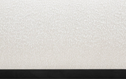 Vaughn - Boucle Bed With Black Base