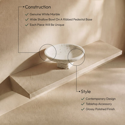 Colannade - Genuine Marble Bowl