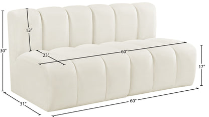 Arc - Velvet 2 Seats Modular Sofa