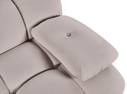 Orin - Velvet Performance Fabric Upholstered 2 Piece Modular Sofa