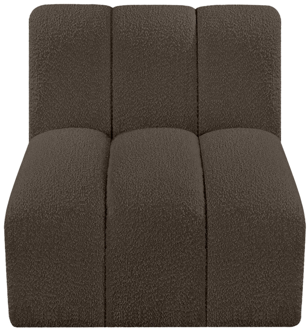 Arc - Boucle Fabric Straight Chair