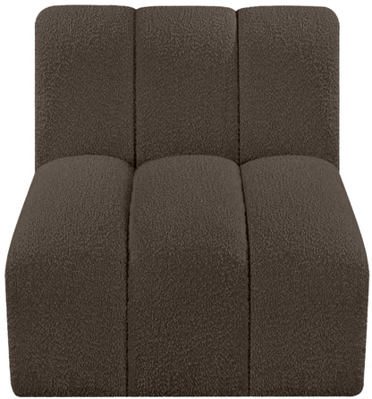 Arc - Boucle Fabric Straight Chair