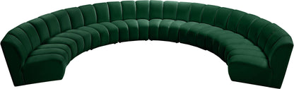 Infinity - 8 Piece Velvet Modular Sectional