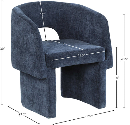 Emmet - Chenille Dining Chair / Accent Chair