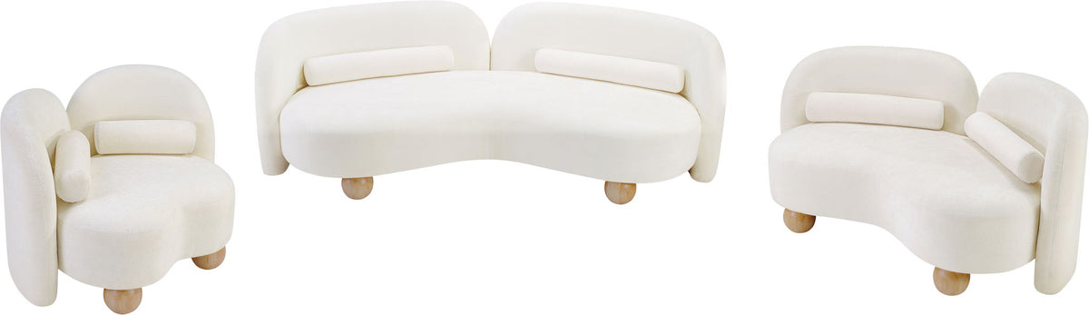 Daphne - Chenille Loveseat