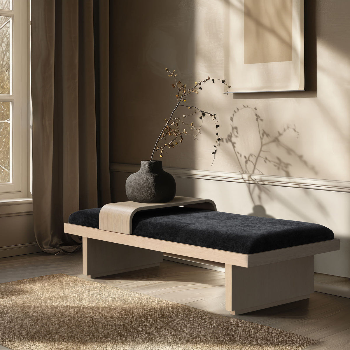 Arlington - Bench - Natural Base
