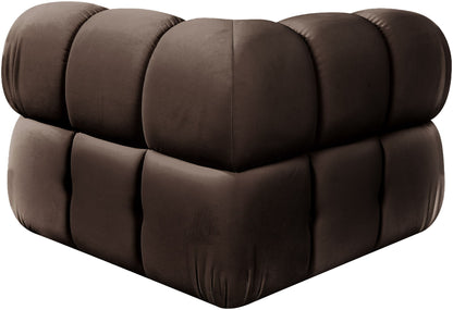 Orin - Velvet Performance Fabric Upholstered Modular Corner Chair