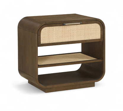 Windsor - Solid Wood Nightstand - Brown