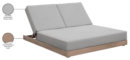 Solace - Olefin Performance Fabric Outdoor Patio Double Lounge Chair