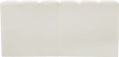Arc - Faux Leather 2 Seats Modular Sofa