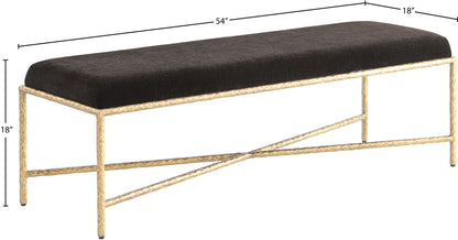 Valley - Bench With Gold Frame