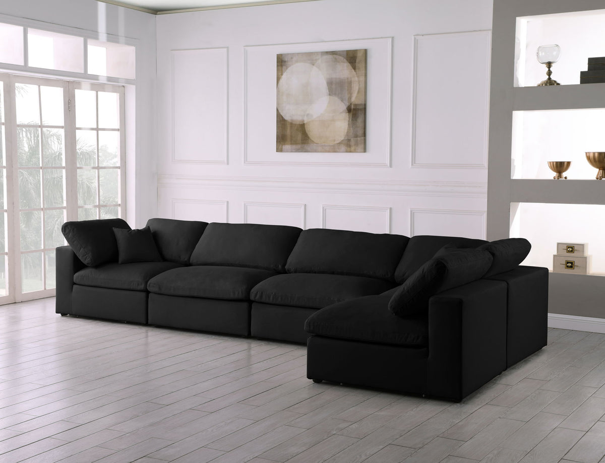Plush - 5 Piece Modular Sectional