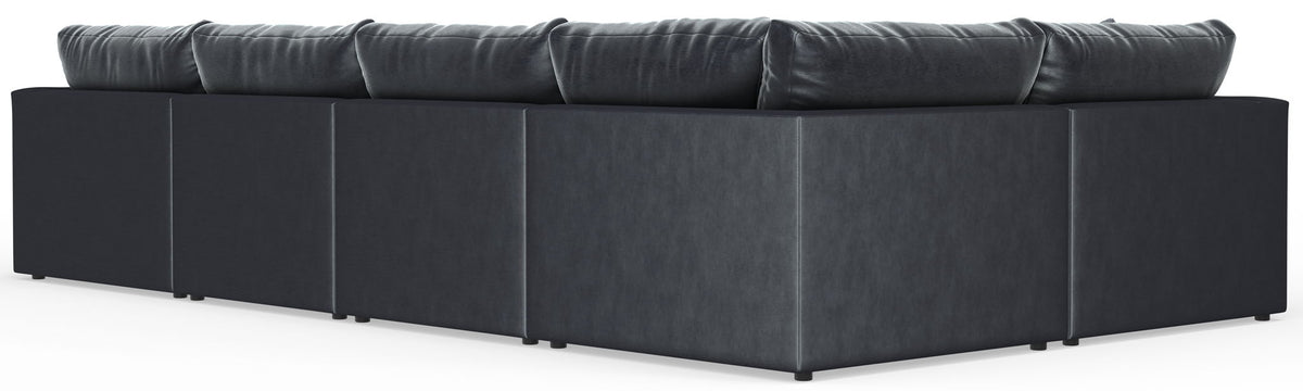 Remington - Modular Sofa And Cocktail Ottoman - Slate