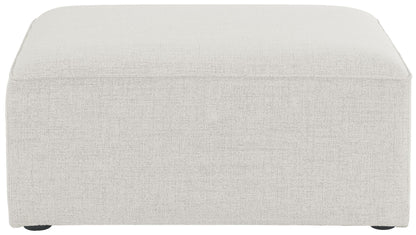 Cube - Linen Ottoman
