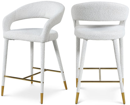 Destiny - Fabric Stool - Cream