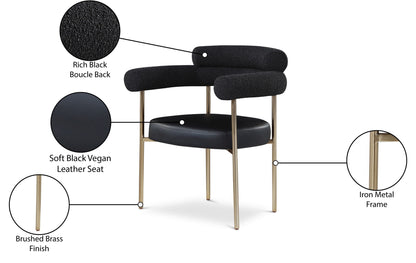 Blake - Dining Chair With Bronze Legs (Set of 2)