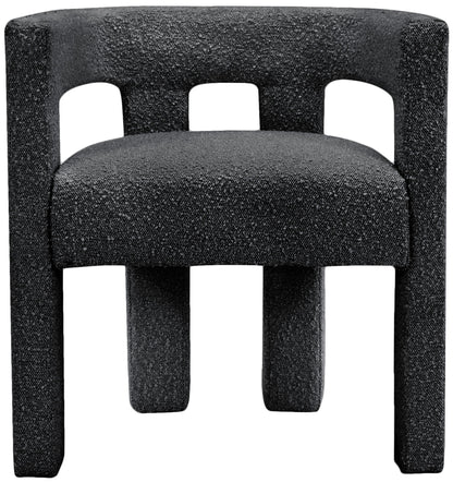 Athena - Boucle Fabric Dining Chair