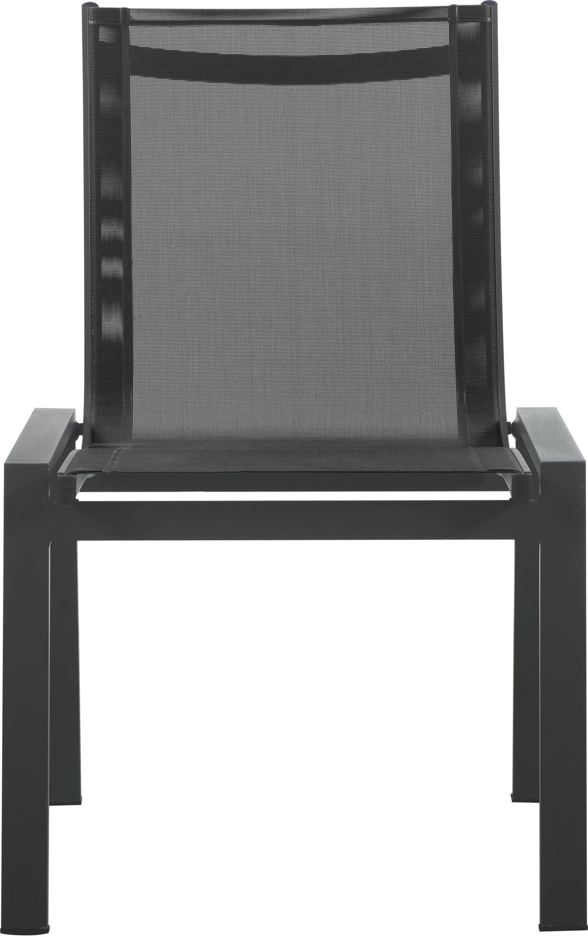 Nizuc - Outdoor Patio Dining Chair With Gray Frame (Set of 2)