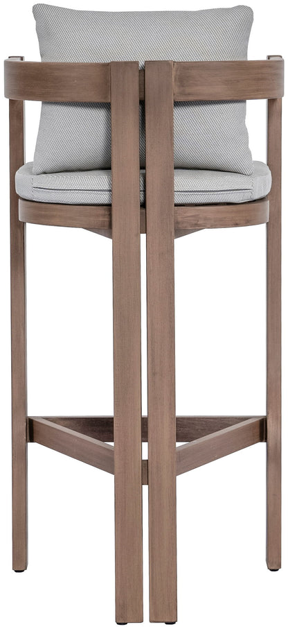 Newport - Water Resistant Fabric Upholstered Outdoor Patio Bar Stool
