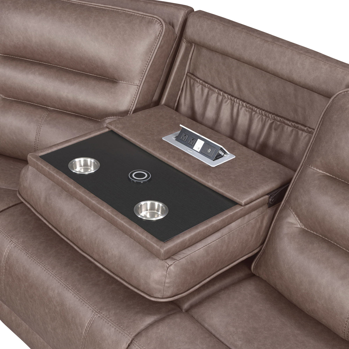 Lawson - Power Reclining Sectional With Adjustable Headrests