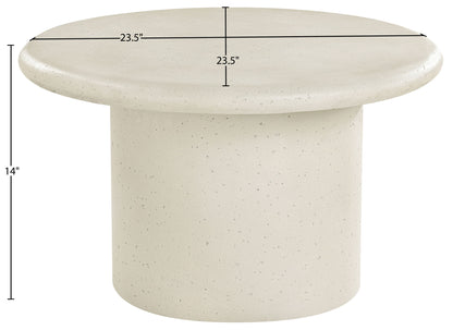 Emara - Concrete And Fiberglass Indoor / Outdoor Coffee Table