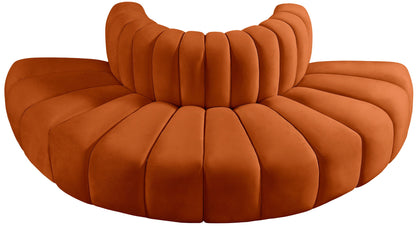 Arc - Velvet 4 Piece Modular Sofa