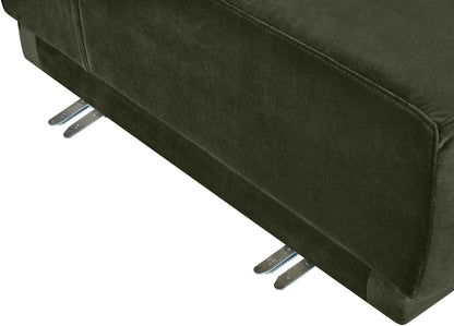Avra - 177.5" Velvet Performance Fabric Upholstered Sectional