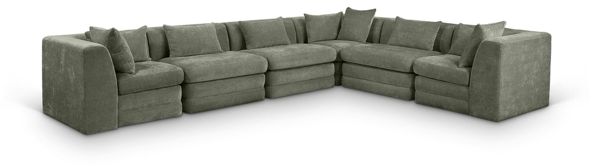 Stellar - 6 Piece Upholstered Modular Sectional