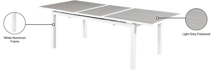 Nizuc - Outdoor Patio Extendable Dining Table