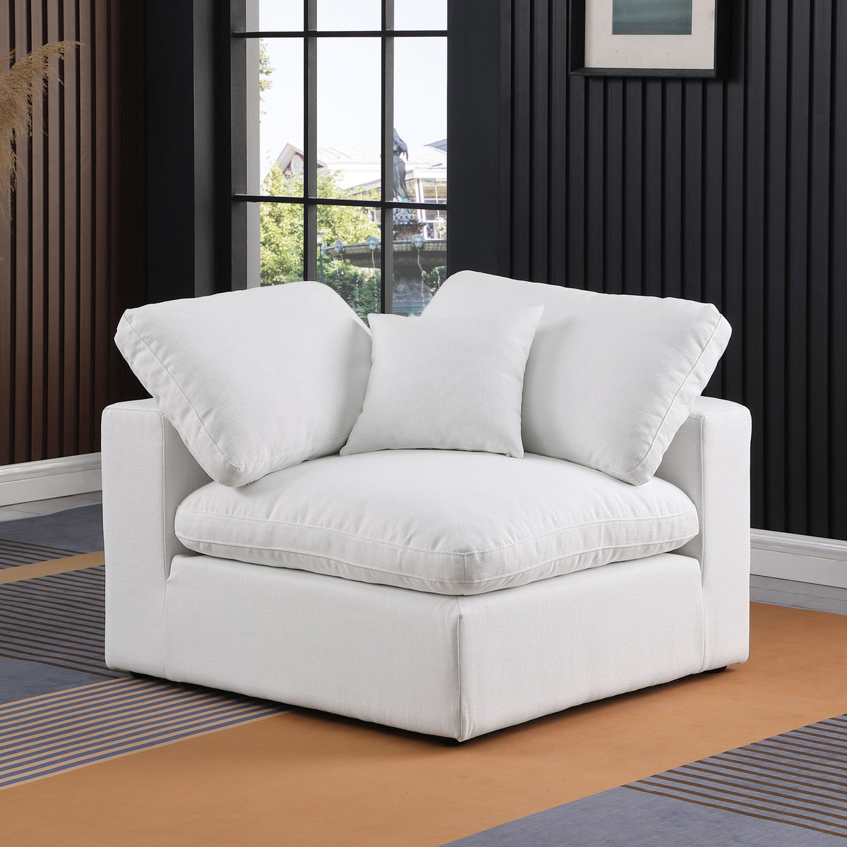 Comfy - Linen Corner Chair