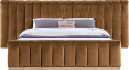 Amara - Velvet Upholstered Bed