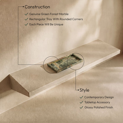 Nolan - Genuine Marble Tray