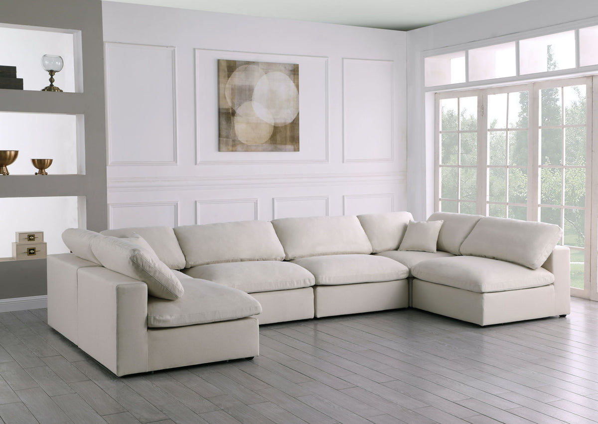 Plush - 6 Piece Modular Sectional