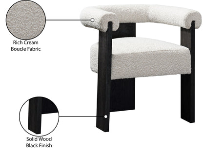 Barrel - Dining Chair - Black Legs
