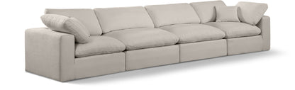 Comfy - Linen Modular Sofa 4 Seats