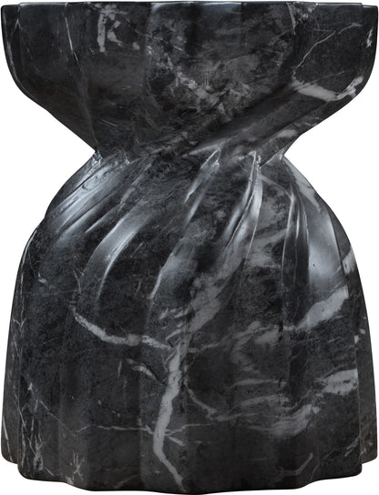Caserta - Marble Finish Concrete End Table
