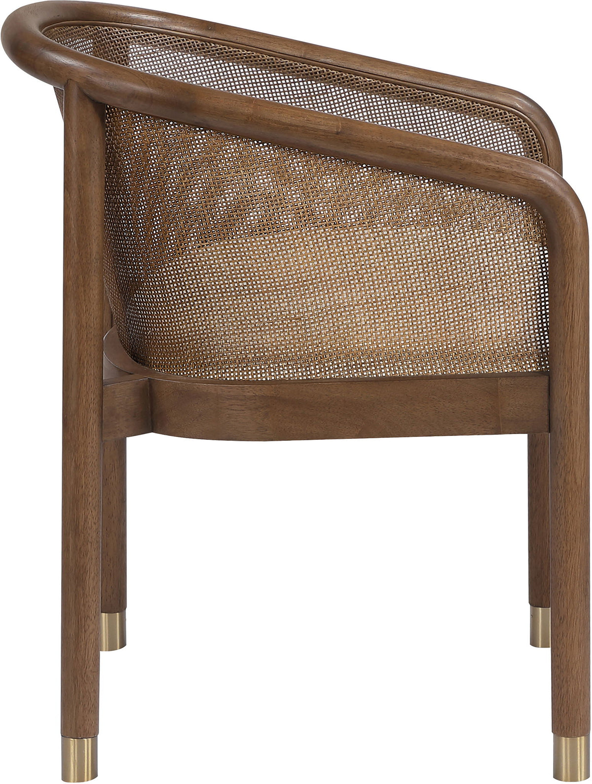 Sylvan - Vegan Leather Dining Chair (Set of 2) - Brown Frame