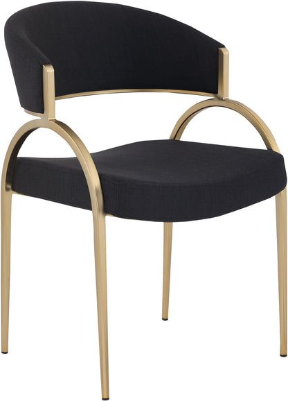 Privet - Dining Chair (Set of 2) - Gold Base