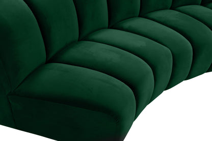 Infinity - 5 Piece Velvet Modular Sectional