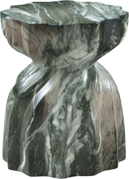 Caserta - Marble Finish Concrete End Table