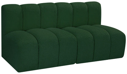 Arc - Boucle Fabric 2 Seats Modular Sofa