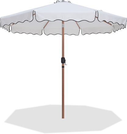 Amalfi - Patio Umbrella - Light Brown Pole