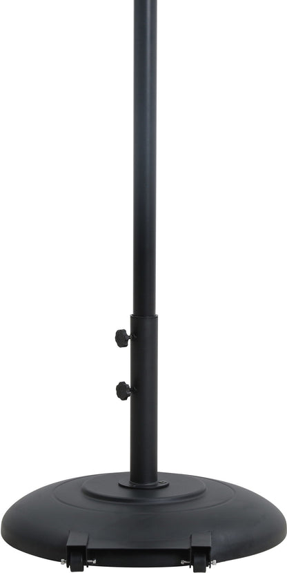 Fiji - Aluminum Patio Umbrella With Round Black Base