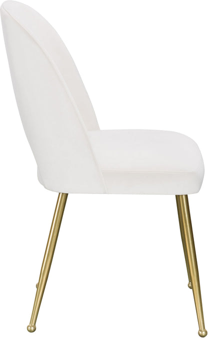 Logan - Dining Chair (Set of 2) - Gold Legs
